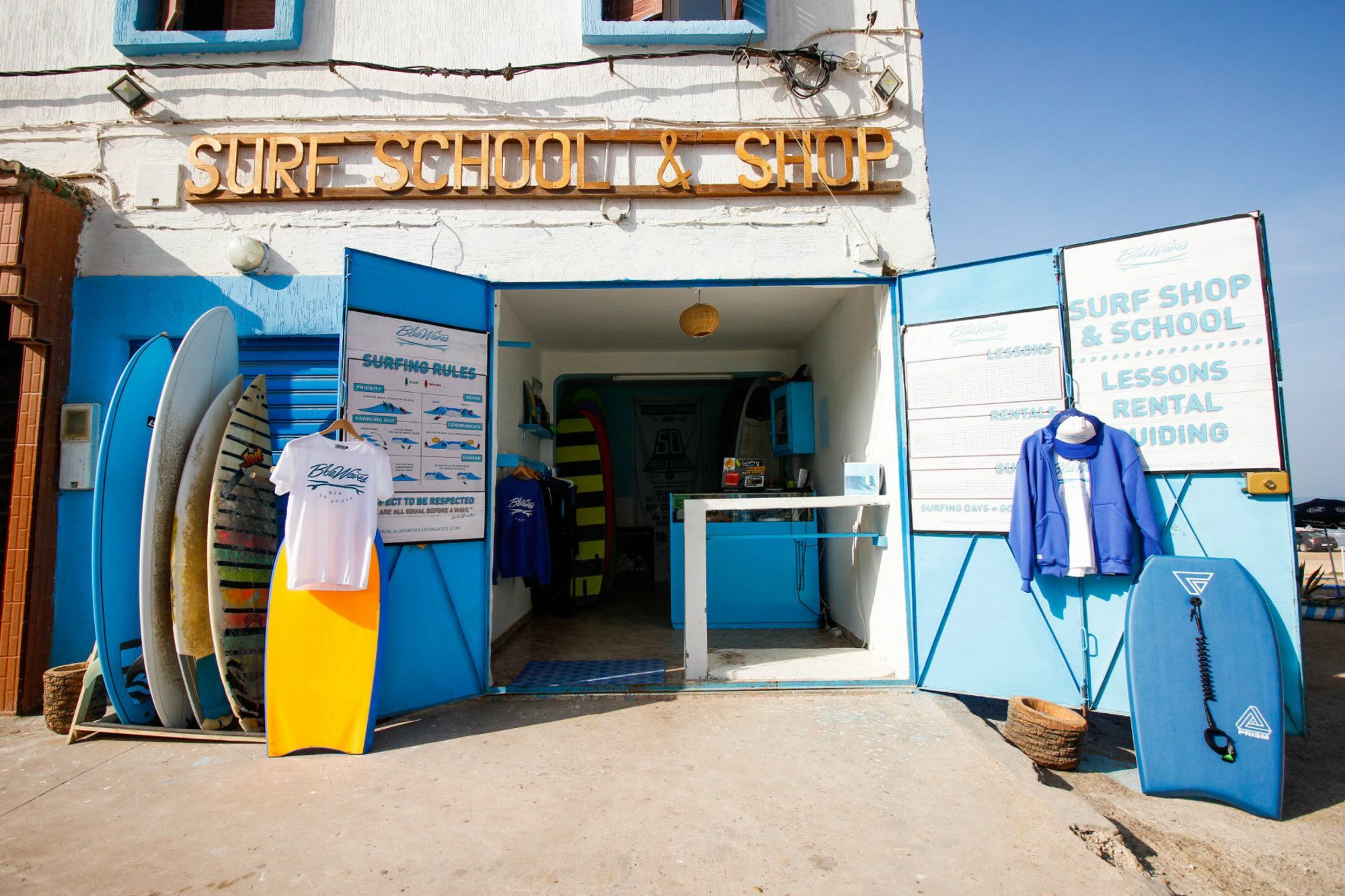 Blue Waves Surf House Hotel Агадир Екстериор снимка