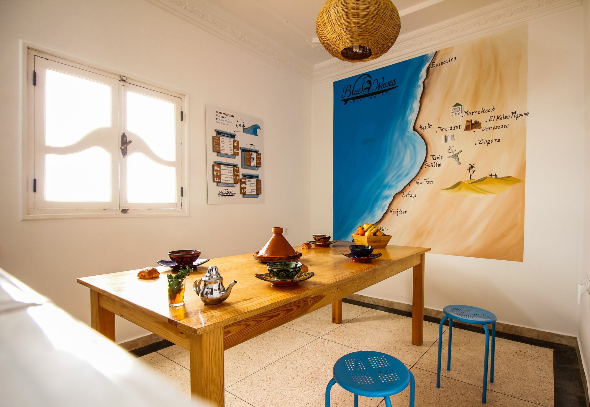 Blue Waves Surf House Hotel Агадир Екстериор снимка